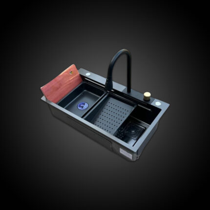 S8245 (Stainless Steel Waterfall Sink)